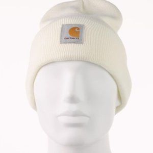 Carhartt Rib Knit Beanie White Unisex